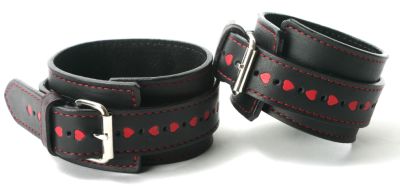 Leather Heart Restraints